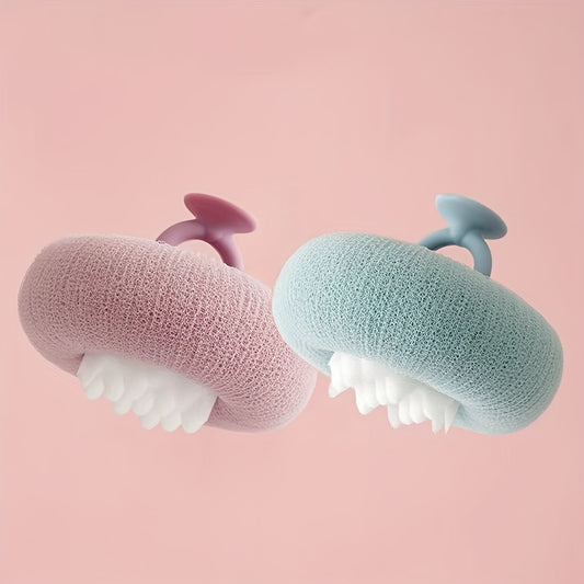 【🎁Božićna ponuda🎄】Piling spužva za tuširanje s vakuumskom čašicom u obliku suncokreta(🔥Kupi 1 dobi 1 gratis🔥)