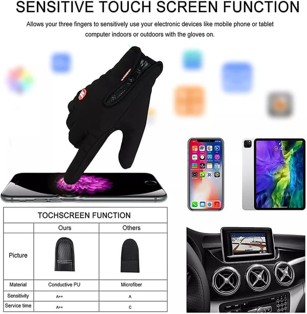 【🎁Božićna ponuda🎄】Ultimate Waterproof & Windproof Thermal Non-Slip Gloves