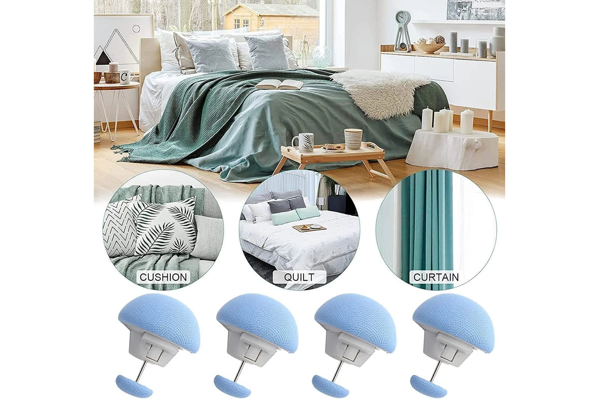 【🎁Božićna ponuda🎄】Držač za udoban poplun za krevet – siguran i neklizajući, izdržljiv dizajn za sve vrste posteljine(Pakiranje od 5 komada)