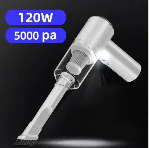 2-u-1 bežični usisavač za automobil i zračna pumpa – snažno usisavanje, niska razina buke, punjiv, višenamjenski dizajn