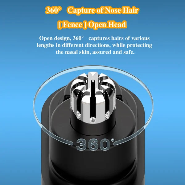 【🎁Božićna ponuda🎄】Prijenosni trimer za nosne dlačice