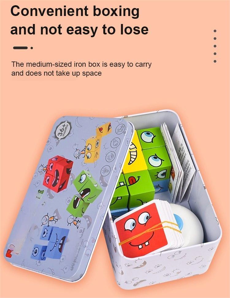 【🎁Božićna ponuda🎄】5D slagalica Edukativna igra za obitelj s licima koja mijenja život