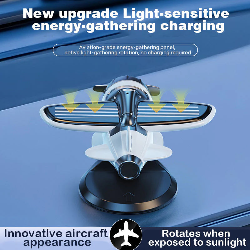 【🎁Božićna ponuda🎄】Božićni ukrasi u obliku aviona na solarni pogon