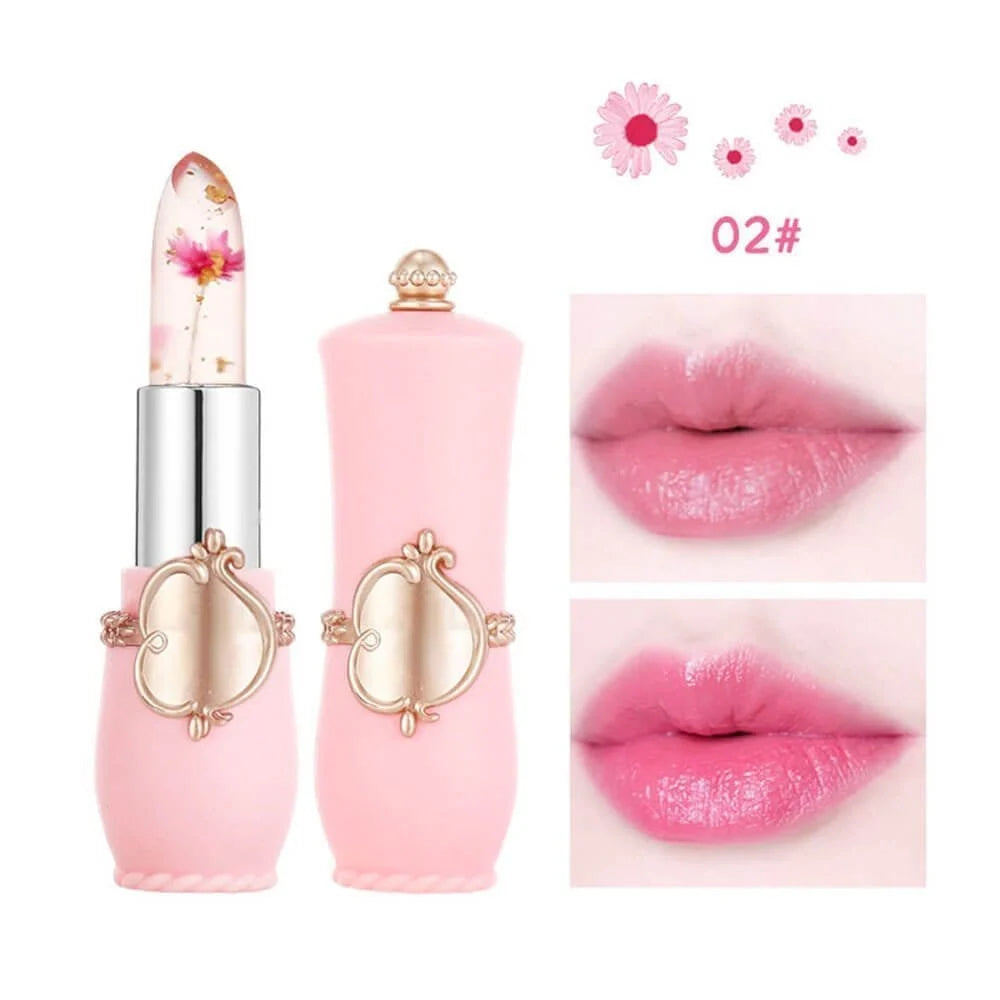 💄 1+1 GRATIS! Gel ruž s kristalnim cvijetom – mijenja boju prema tvojim usnama!