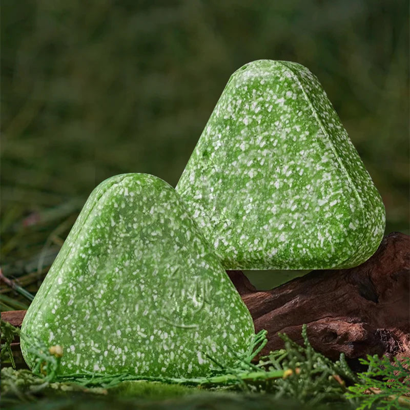 【🎁Božićna ponuda🎄】Prirodni šampon u tvrdoj formi za jačanje kose