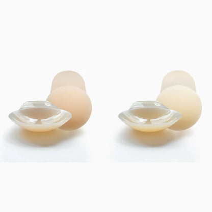 Varrat nélküli, push-up, mellnövelő, öntapadós mellbimbópajzsok nőknek