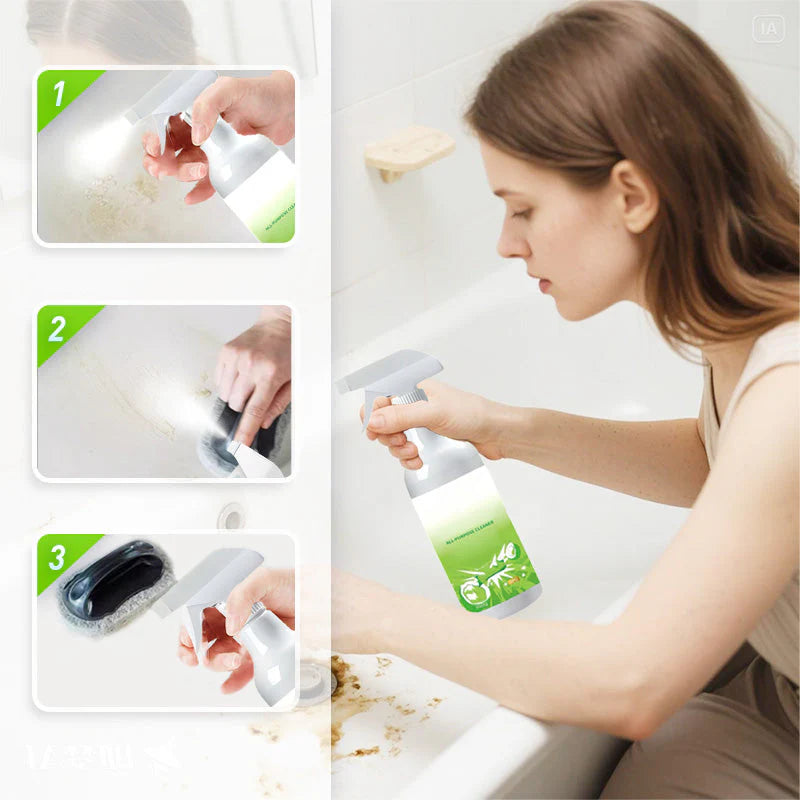 【🎁Božićna ponuda🎄】Univerzalni sprej za čišćenje bez ispiranja（🔥Kupi 1 dobi 1 gratis🔥）