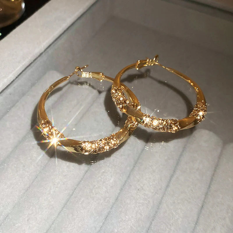 【🎁Božićna ponuda🎄】Kružni privjesci s cirkonima