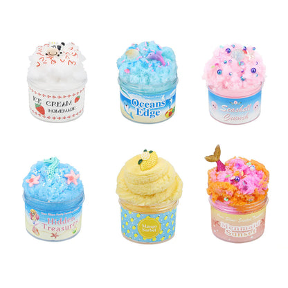 Super Clay Slime DIY Mjuk & Squishy Lera Doftande Slime Sensorisk Lera