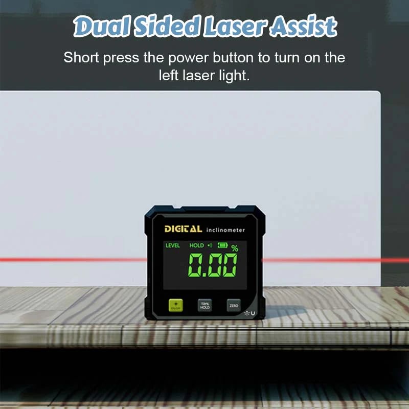 Elektronički digitalni alat za mjerenje kuta i libele