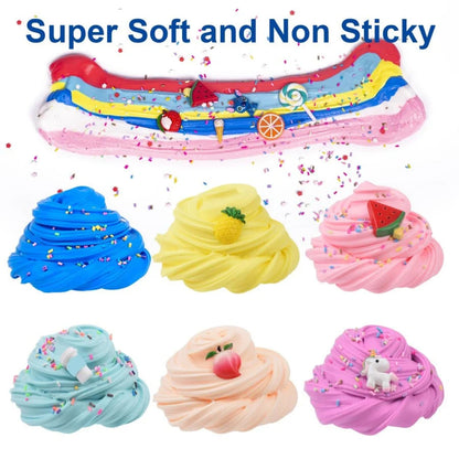 Super Clay Slime DIY Mjuk & Squishy Lera Doftande Slime Sensorisk Lera