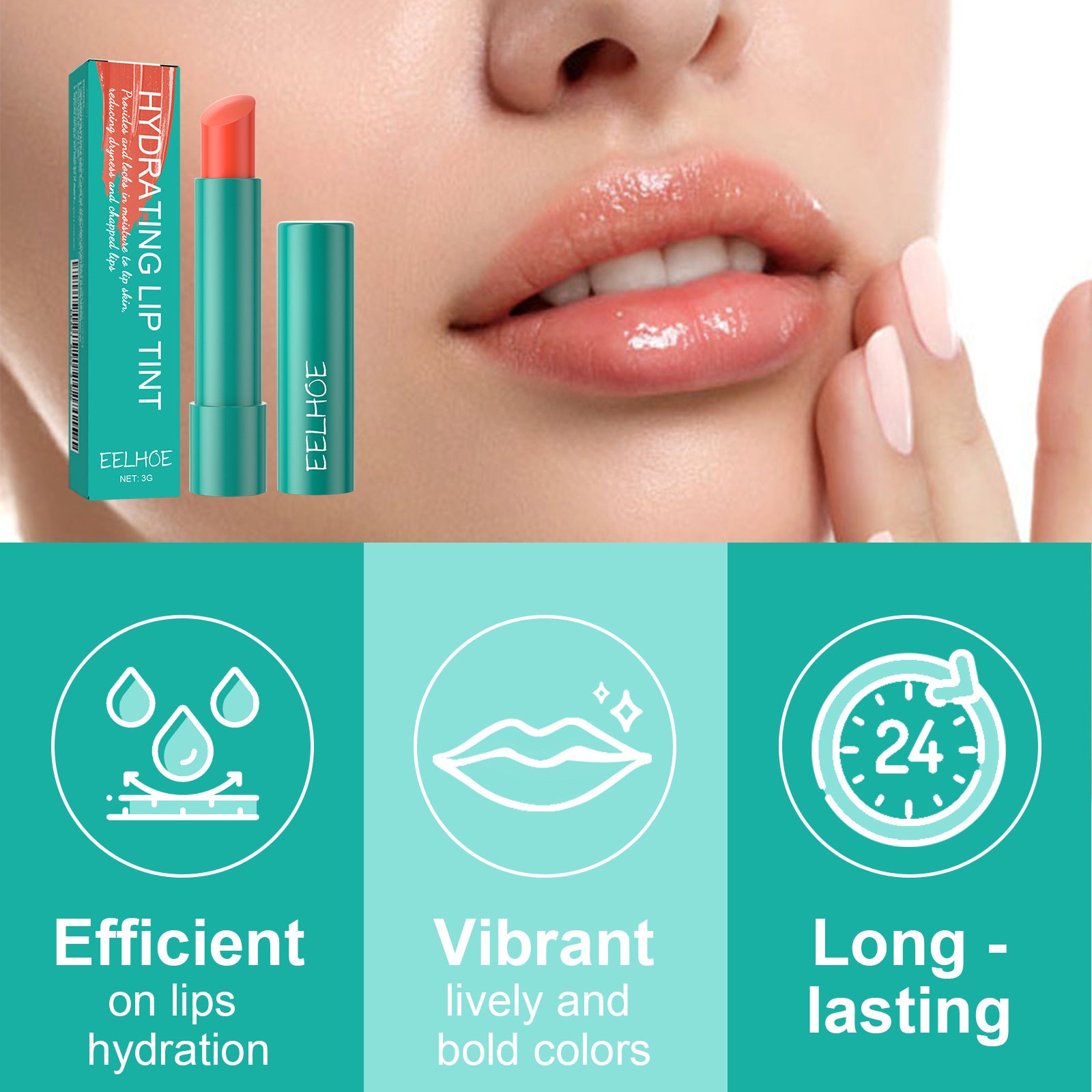 💄 24h hidratacija + savršena nijansa usana!（1+1 GRATIS）