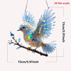 Kristalni nakit u boji neba Bluebird