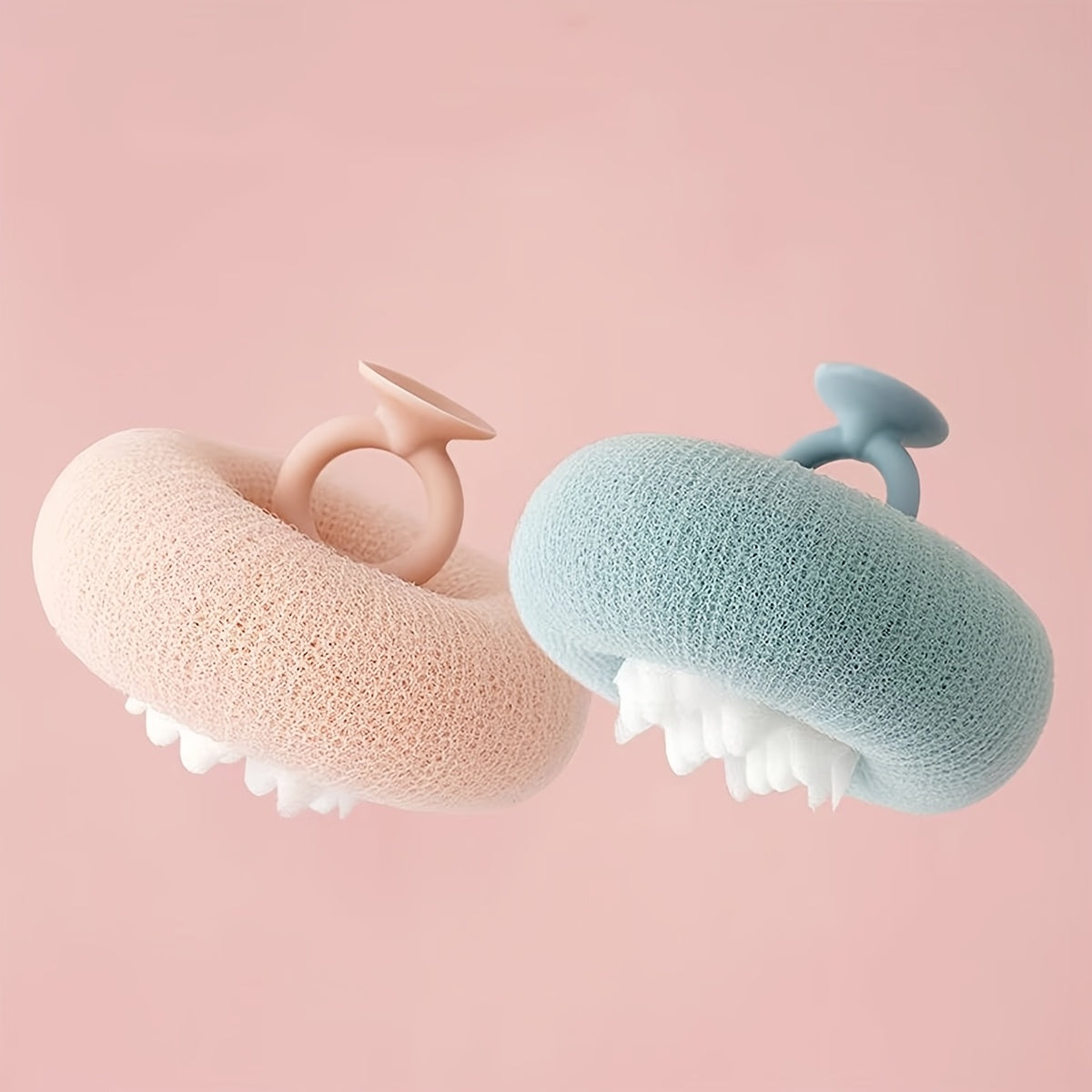 【🎁Božićna ponuda🎄】Piling spužva za tuširanje s vakuumskom čašicom u obliku suncokreta（🔥Kupi 1 dobi 1 gratis🔥）