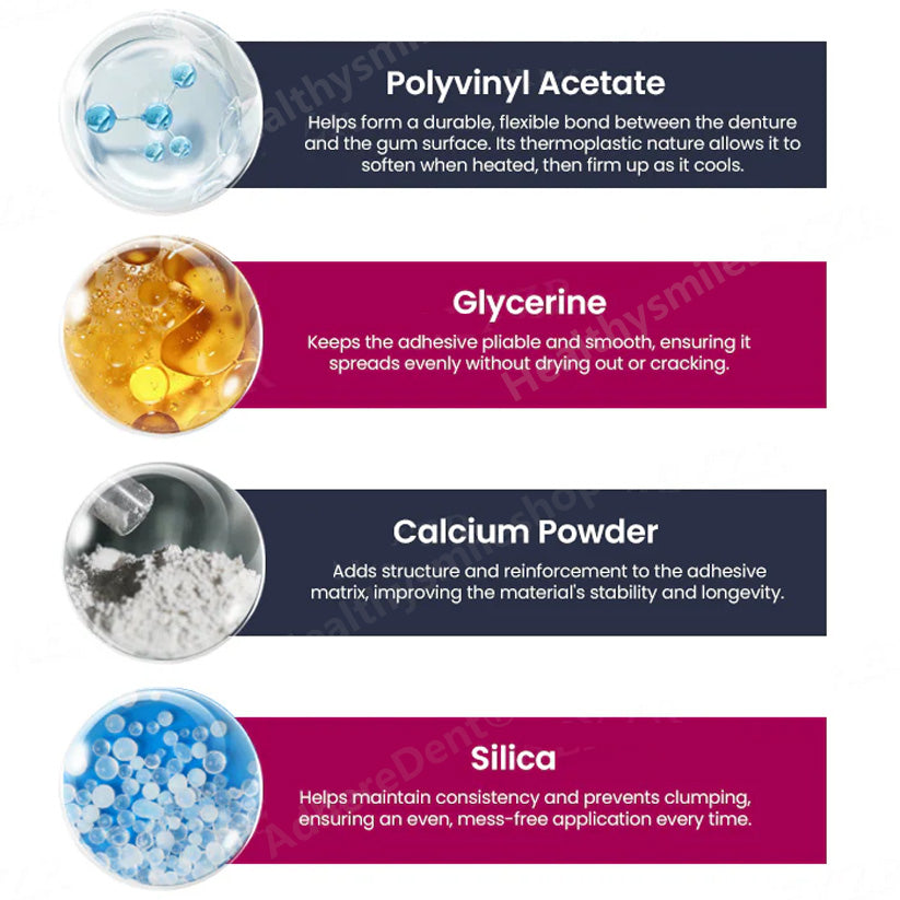 （🔥Kupite 1dobijte 1 gratis🔥）AdhereDent termoplastično ljepilo za proteze, trajna retencija proteza