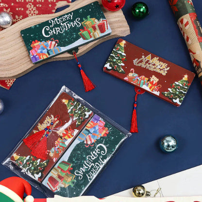 【🎁Božićna ponuda🎄】Božićno iznenađenje, božićne čestitke sa skrivenim novcem