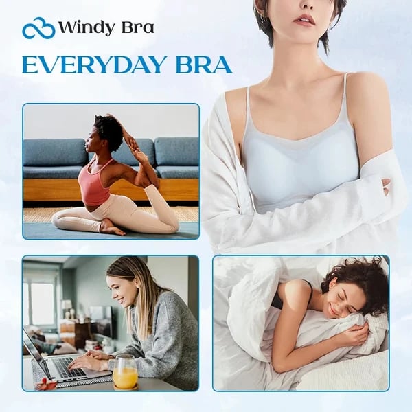 （🔥Kupi 1 dobi 1 gratis🔥）WindyBra - Ljetni bešavni ultra tanki grudnjak od ledene svile za veće veličine