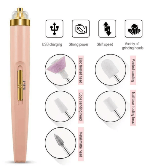 ELEKTRIČNI PROFESIONALNI STROJ ZA NOKTE, SET ZA MANIKURU