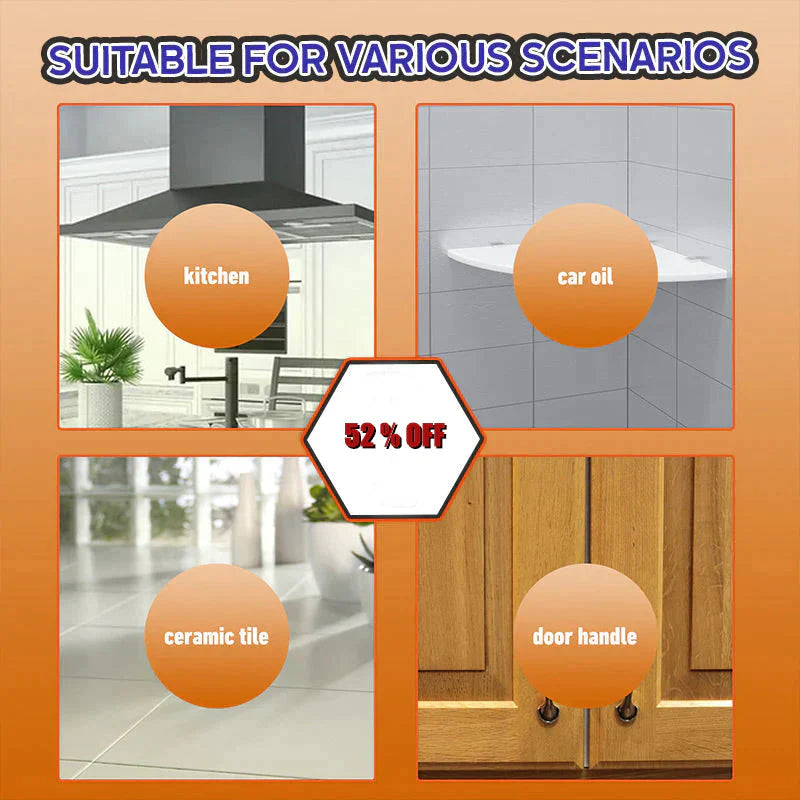 【🎁Božićna ponuda🎄】Višenamjensko, učinkovito pjenasto sredstvo za čišćenje kuhinje（🔥Kupi 1 dobi 1 gratis🔥）