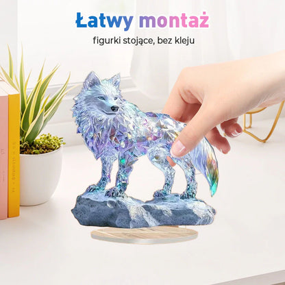 【🎁Božićna ponuda🎄】Šarene akrilne figure životinja za vaš stol（🔥Kupi 1 dobi 1 gratis🔥）