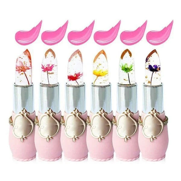 💄 1+1 GRATIS! Gel ruž s kristalnim cvijetom – mijenja boju prema tvojim usnama!