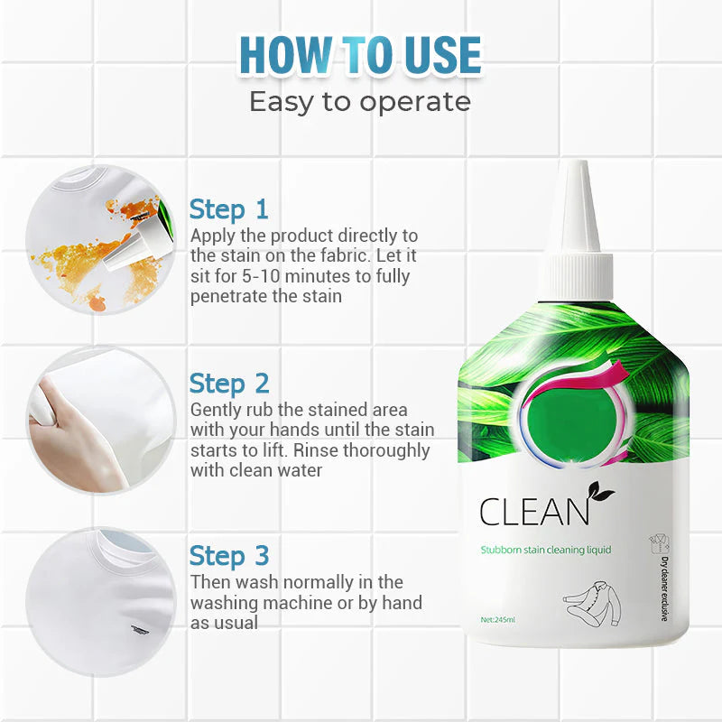 【🎁Božićna ponuda🎄】Moćno sredstvo za uklanjanje mrlja s odjeće