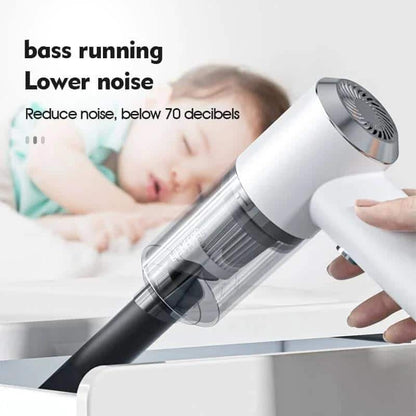 2-u-1 bežični usisavač za automobil i zračna pumpa – snažno usisavanje, niska razina buke, punjiv, višenamjenski dizajn