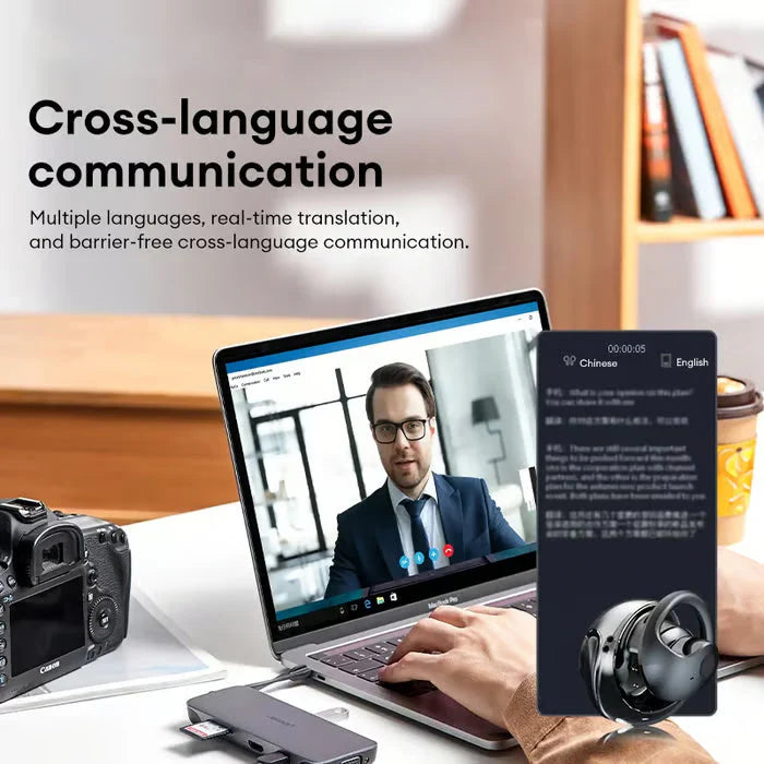 【🎁Božićna ponuda🎄】Bežične OWS Bluetooth 5.4 slušalice s AI prevođenjem (odgovaraju iOS i Android)