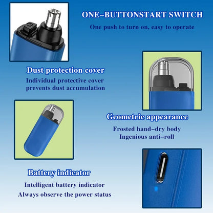 【🎁Božićna ponuda🎄】Prijenosni trimer za nosne dlačice