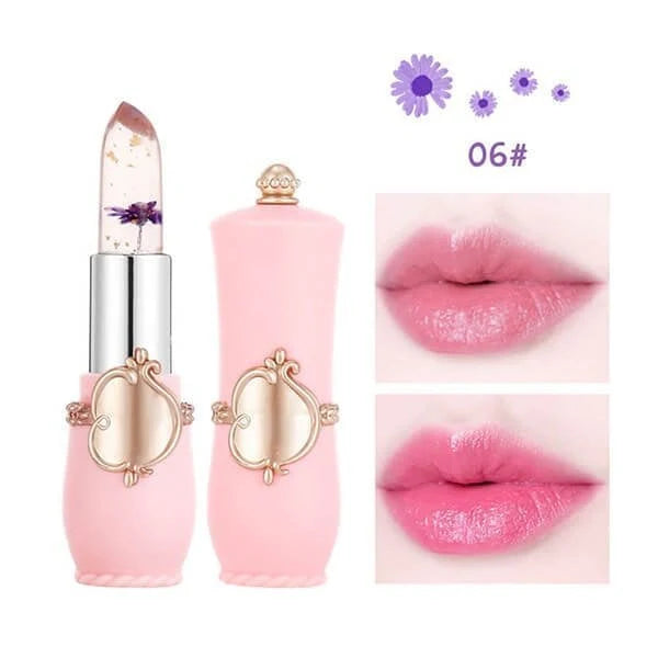 💄 1+1 GRATIS! Gel ruž s kristalnim cvijetom – mijenja boju prema tvojim usnama!