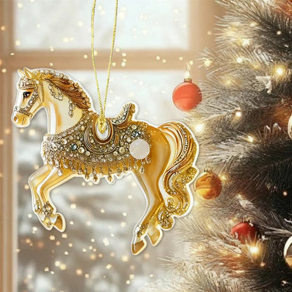 【🎁Božićna ponuda🎄】Akrilni privjesak u obliku konja（🔥Kupi 1 dobi 1 gratis🔥）