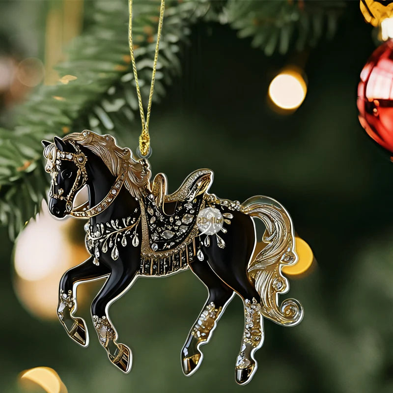 【🎁Božićna ponuda🎄】Akrilni privjesak u obliku konja（🔥Kupi 1 dobi 1 gratis🔥）