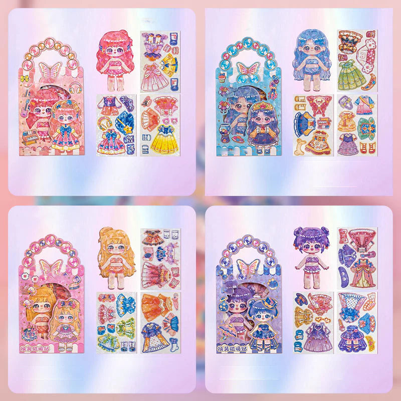 【🎁Božićna ponuda🎄】Magnetne lutke za nošenje za djecu