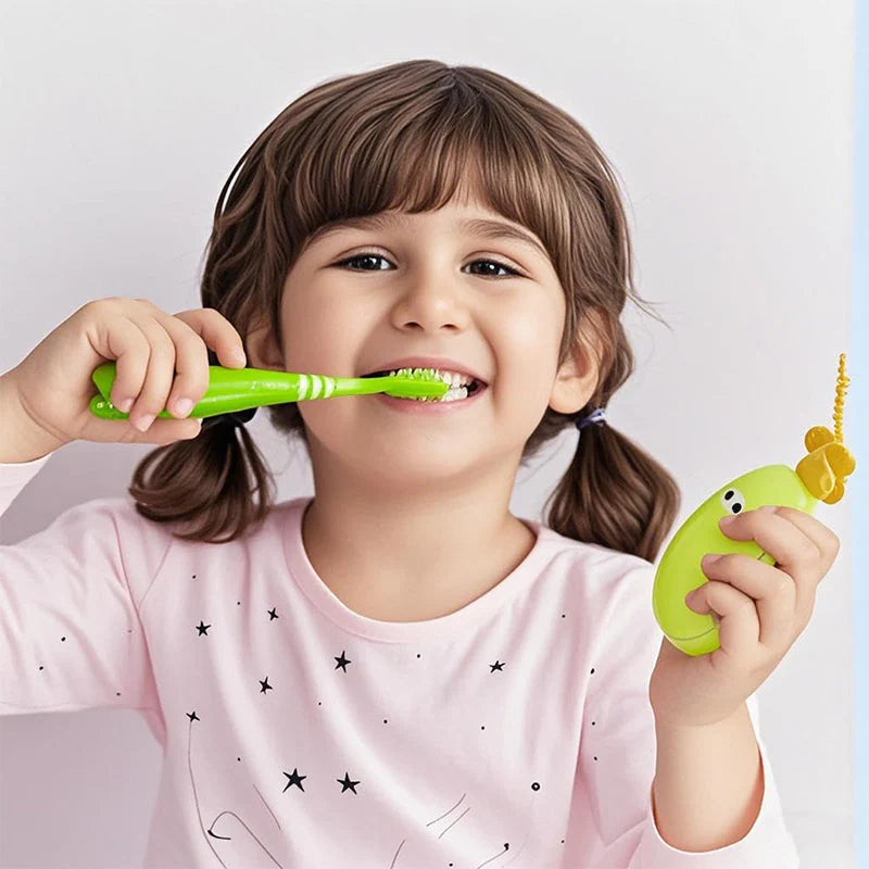 ? Banana-Shaped Portable Toothpaste Case – Dustproof, Breathable & Compact Design for Kids and Travel
