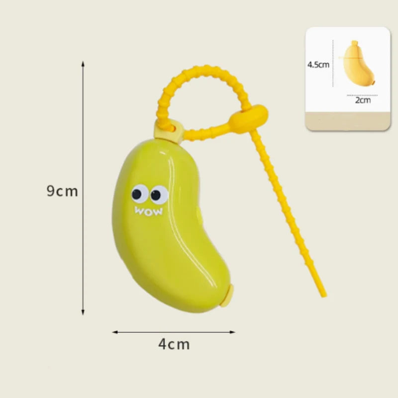 ? Banana-Shaped Portable Toothpaste Case – Dustproof, Breathable & Compact Design for Kids and Travel