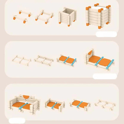 【🎁Božićna ponuda🎄】Edukativne drvene građevne kocke