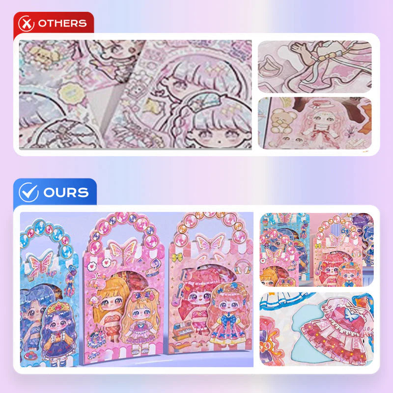 【🎁Božićna ponuda🎄】Magnetne lutke za nošenje za djecu