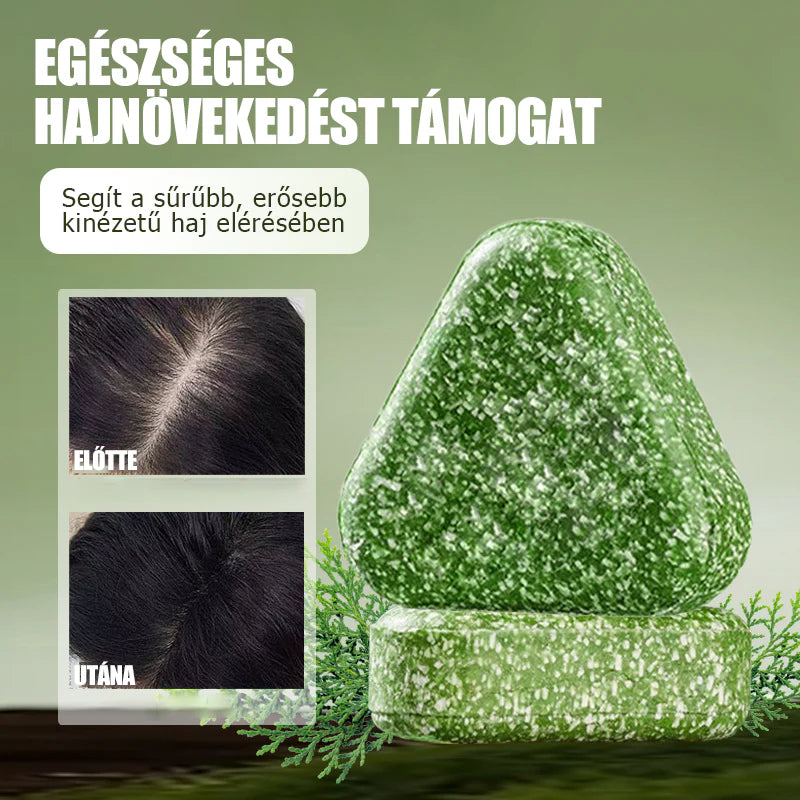 【🎁Božićna ponuda🎄】Prirodni šampon u tvrdoj formi za jačanje kose