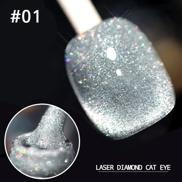 （🔥Kupi 1 dobi 2 gratis🔥）Lak za nokte Laser Diamond Chat Ee
