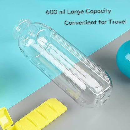 （🔥Kupi 1 dobi 1 gratis🔥）Boca za vodu dva u jednom, čaša za vodu, kutija za tablete za 7 dana, 7 rešetki, vanjska, prijenosna, višenamjenska