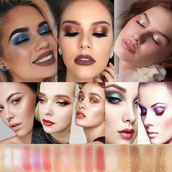 （🔥Kupite 1, dobijte 1 gratis🔥）✨Paleta sjenila za oči s 10 boja i svjetlucavim efektom