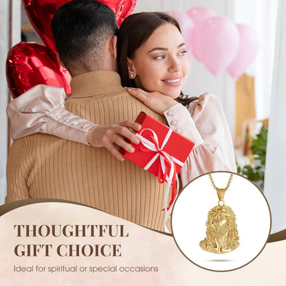 💫 Vjerska ogrlica s likom Isusa — nosi vjeru blizu srca