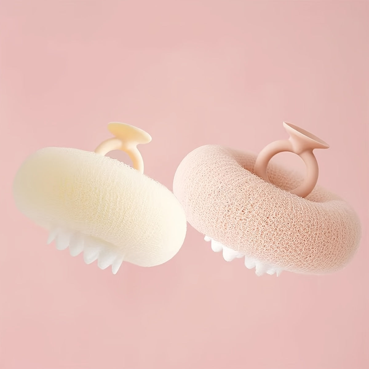 【🎁Božićna ponuda🎄】Piling spužva za tuširanje s vakuumskom čašicom u obliku suncokreta（🔥Kupi 1 dobi 1 gratis🔥）