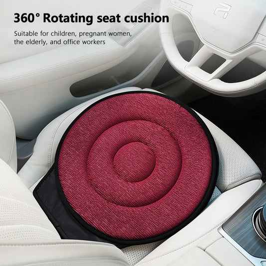 Jastuk za sjedenje koji se okreće za 360° – Prijenosni protuklizni okretni jastuk za jednostavno sjedenje i stajanje | Idealno za starije osobe, trudnice i osobe koje se lakše kreću