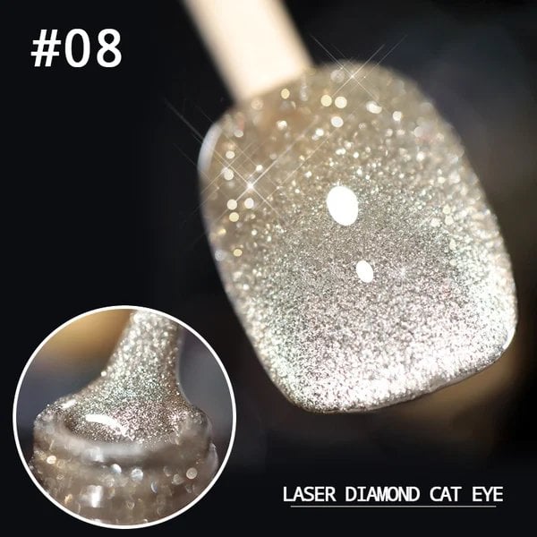 （🔥Kupi 1 dobi 2 gratis🔥）Lak za nokte Laser Diamond Chat Ee