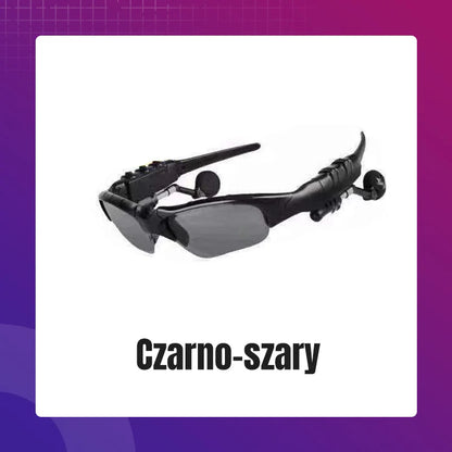 Bezprzewodowe sportowe okulary Bluetooth z polaryzacją