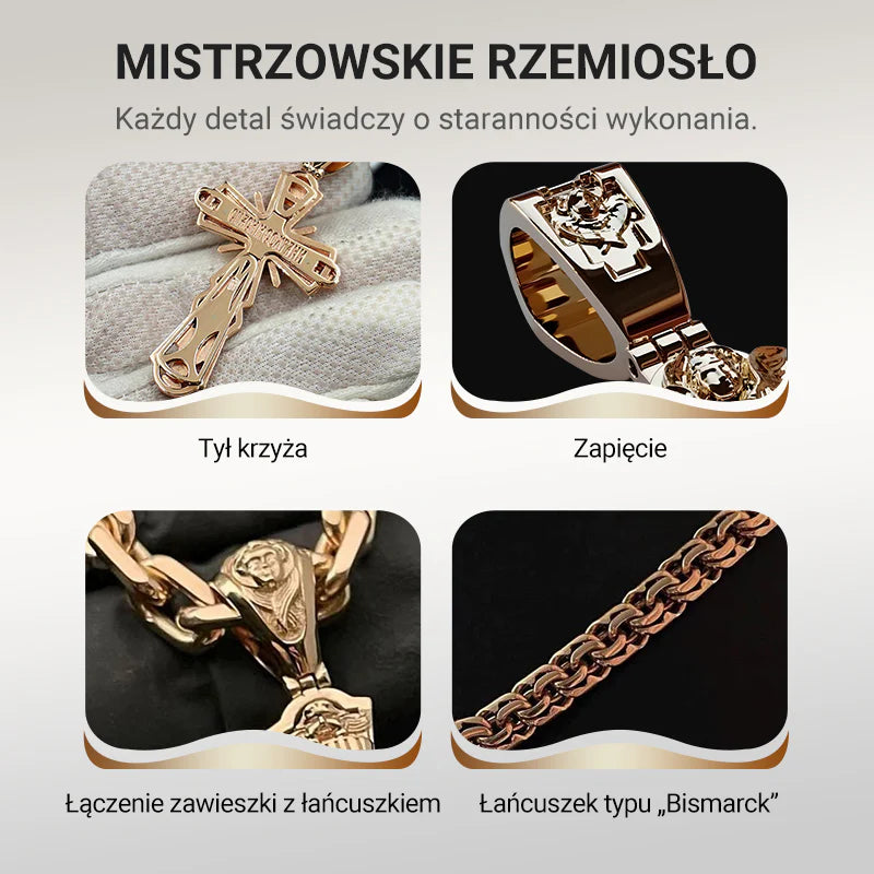 【🎁Božićna ponuda🎄】Ogrlica s privjeskom koji prikazuje Isusa