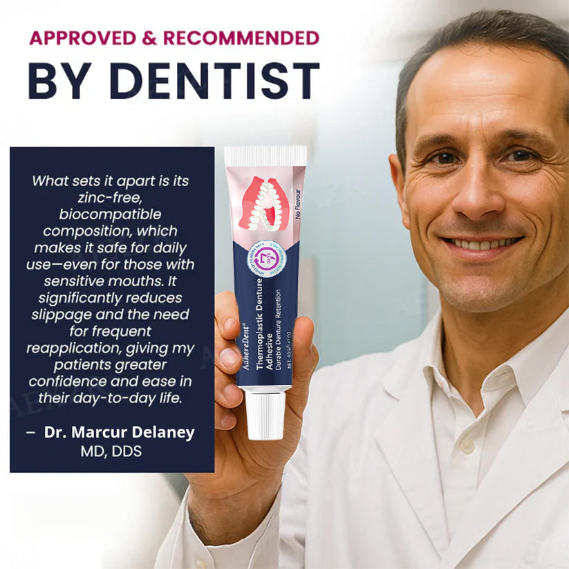 （🔥Kupite 1dobijte 1 gratis🔥）AdhereDent termoplastično ljepilo za proteze, trajna retencija proteza