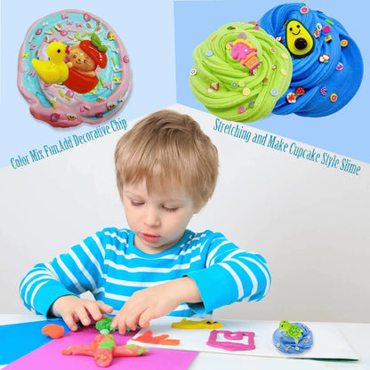 Super Clay Slime DIY Mjuk & Squishy Lera Doftande Slime Sensorisk Lera