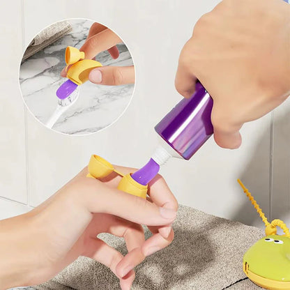 ? Banana-Shaped Portable Toothpaste Case – Dustproof, Breathable & Compact Design for Kids and Travel